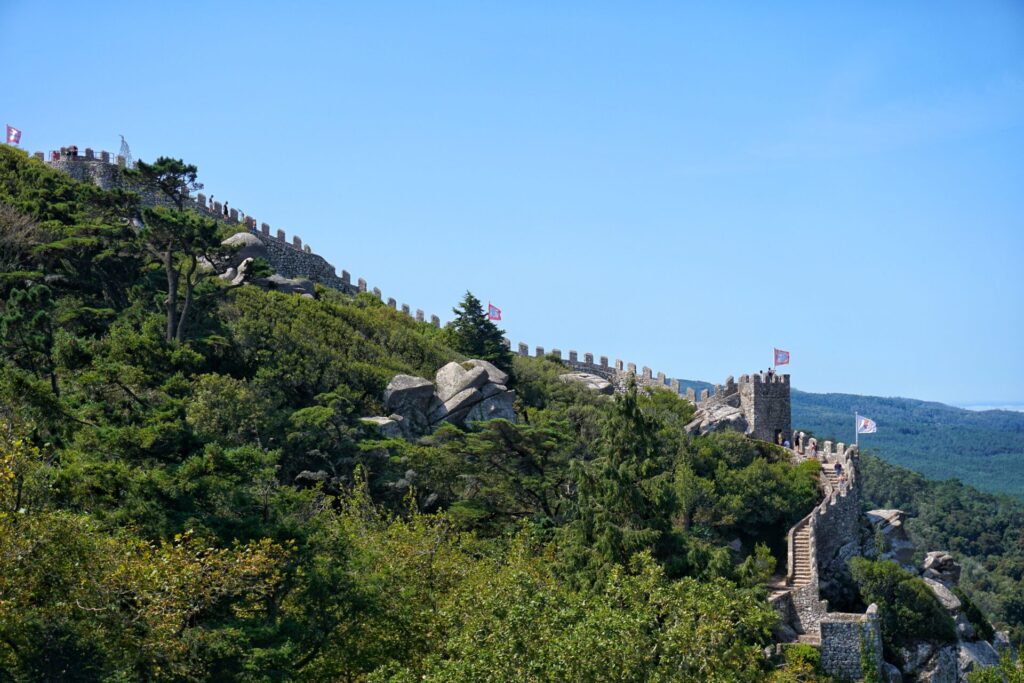 Castello Dos Mouros Stairs Lisabona