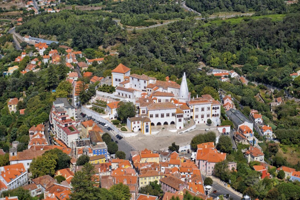 Castello Dos Mouros Sintra View Lisabona