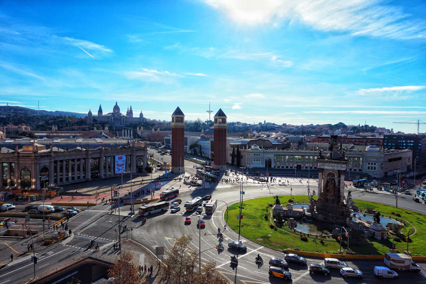 Barcelona Obiective Turistice Plaza de Espana