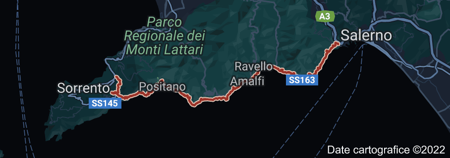 Via Nastro Azzuro Coasta Amalfi