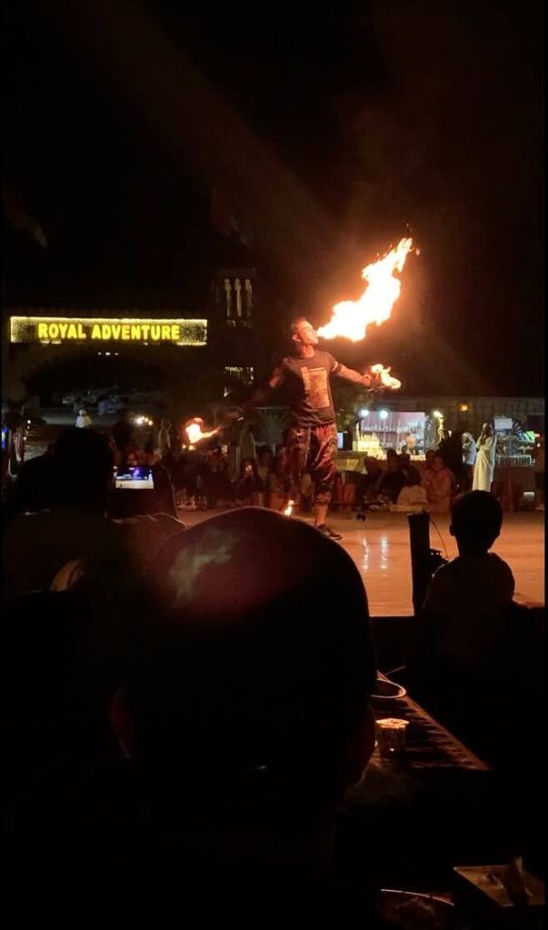 desert safari fire dance