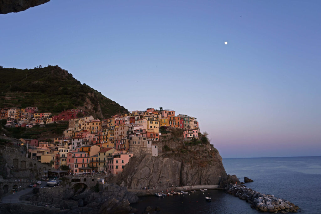 Sunset in Manarola