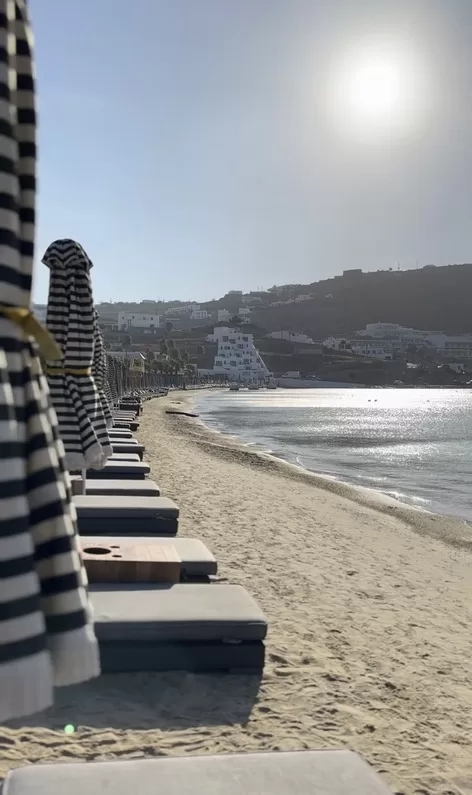 Mykonos Ornos Beach