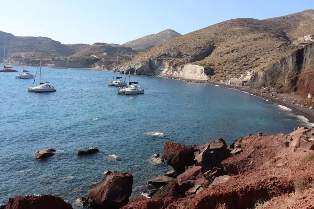 Red beach santorini