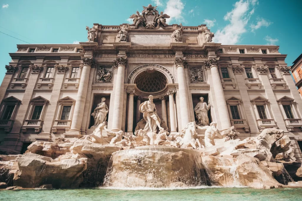 Fontana di Trevi obiective turistice roma