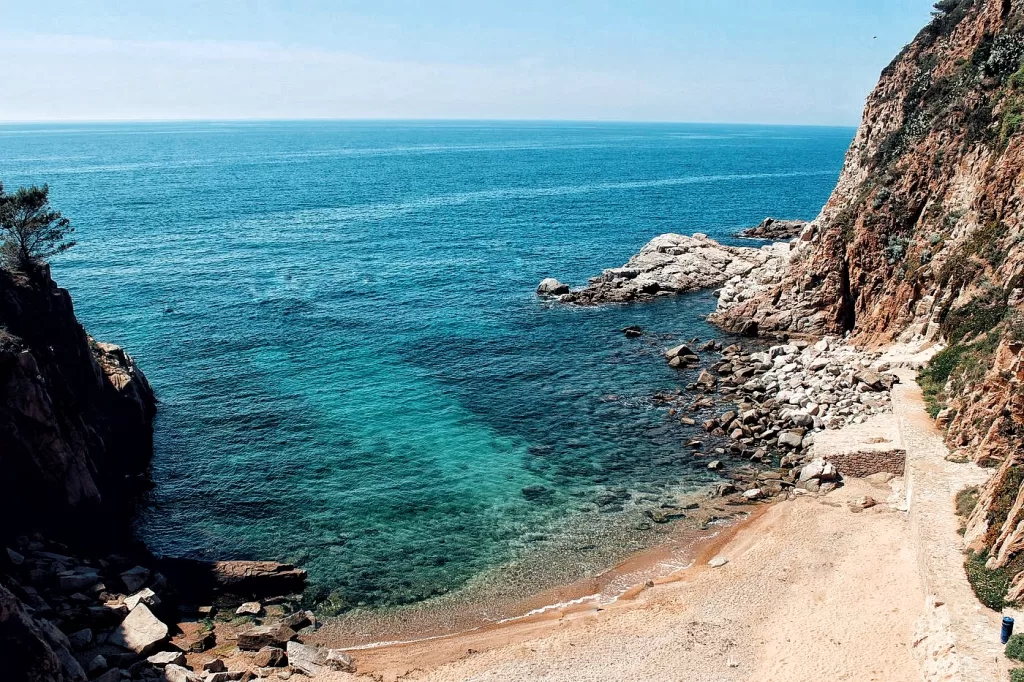 Platja d'es Codolar Tossa de Mar Costa Brava Spain