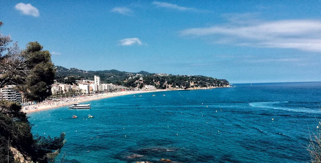 Playa Fenals Lloret de Mar Costa brava Spain