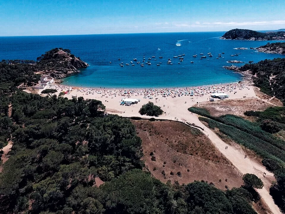 platja de castell Palamos Costa Brava