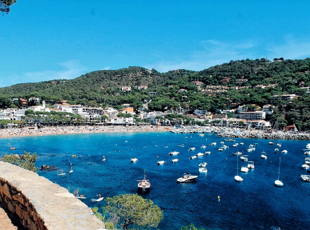 Platja del Port Bo Palafrugell Costa Brava Spain