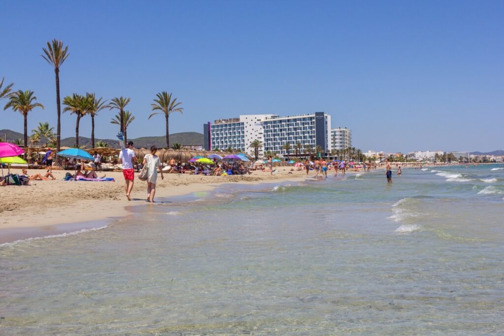 Playa d'en Bossa Ibiza