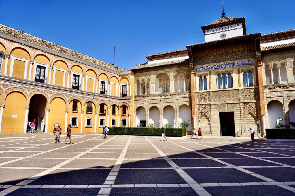 Real Alcazar obiective turistice Sevilia