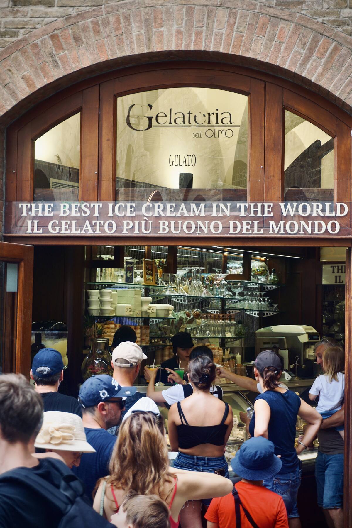 San Gimignano attractions Gelateria