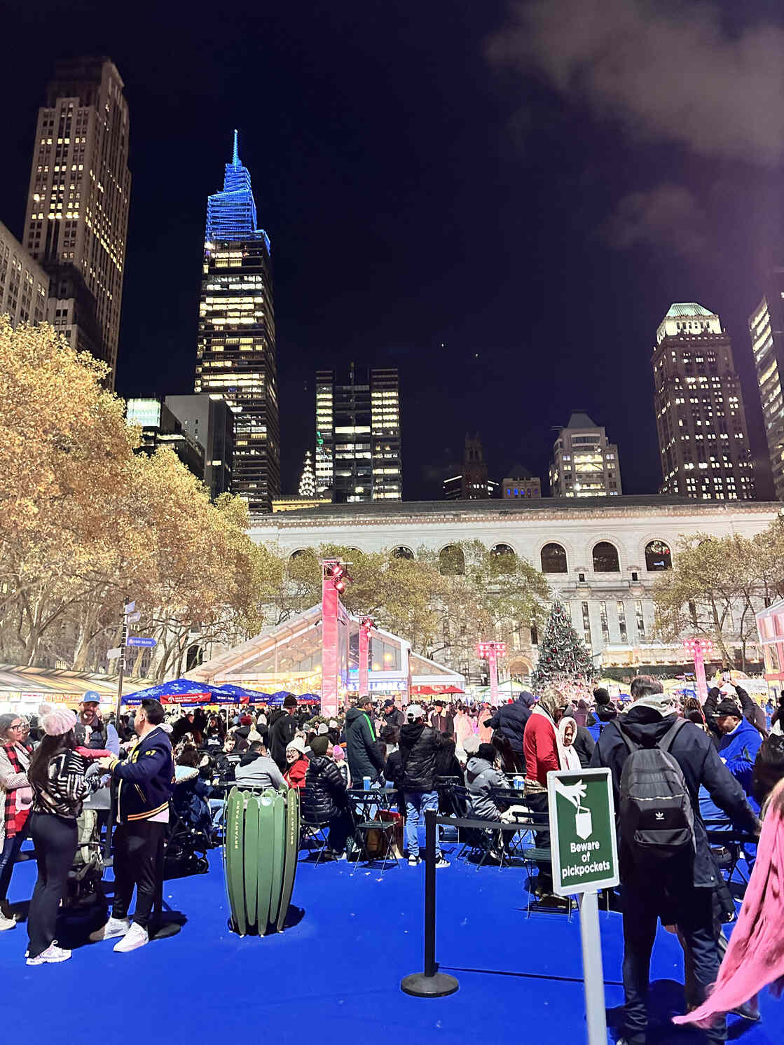 Bryant Park New York Attractions