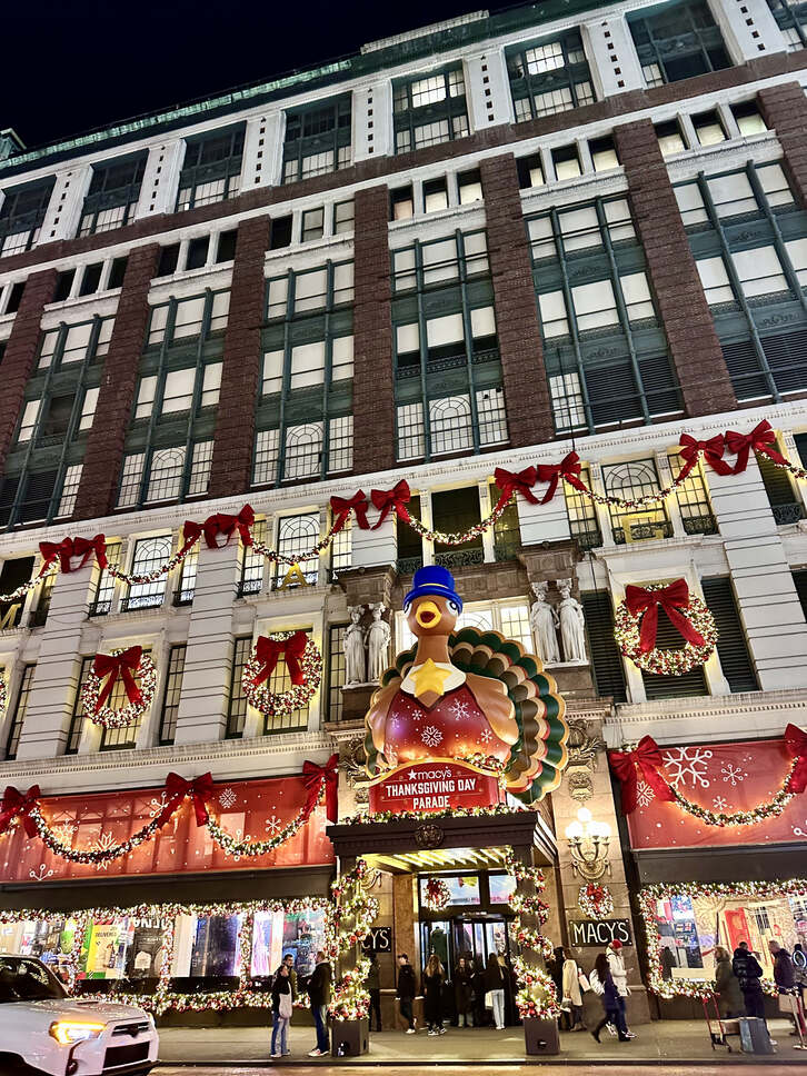 New York Macy's Christmas Craciun