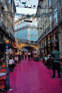 Lisabona Obiective Turistice Lisbon Attractions Pink Street